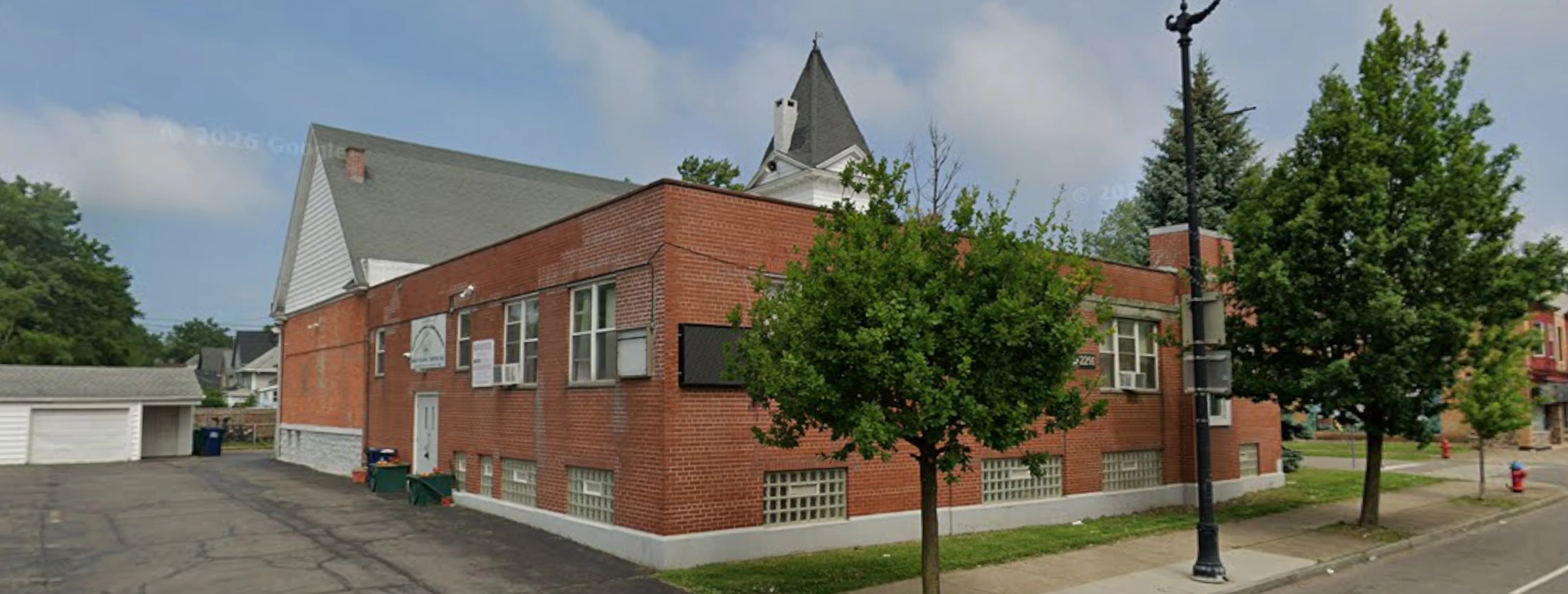 Exterior view of Basic Islamic Center Inc Buffalo building